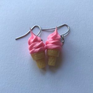 Ice cream earrings